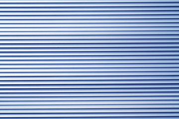 Blue color metal warehouse wall pattern.
