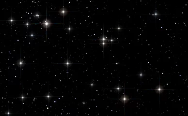 Raumhintergrund mit Sternen. Hintergrund der Weltraumsterne. Raumtextur mit vielen Sternen für verschiedene Projekte © Peter Jurik