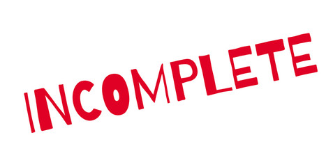 Incomplete rubber stamp. Grunge design with dust scratches. Effects can be easily removed for a clean, crisp look. Color is easily changed.