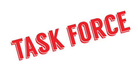 Task Force rubber stamp. Grunge design with dust scratches. Effects can be easily removed for a clean, crisp look. Color is easily changed.