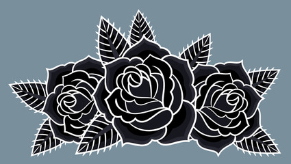 Black roses