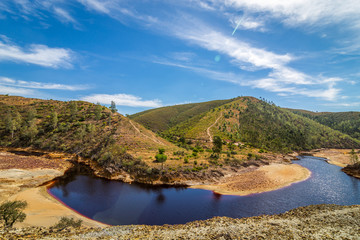 Rio Tinto kopalnia odkrywkowa w Hiszpanii © Jan