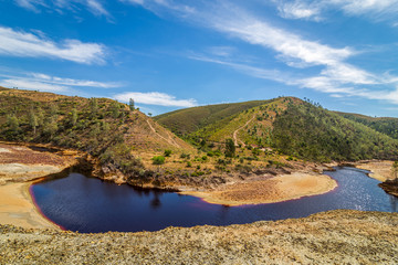 Rio Tinto kopalnia odkrywkowa w Hiszpanii © Jan