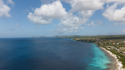 sea beach coast Bonaire island Caribbean sea