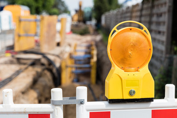 Fototapeta premium Symbolbild Baustelle