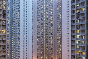Fototapeta na wymiar HongKong Residential High-Rises