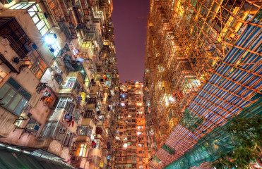 Hong Kong Crowded Living