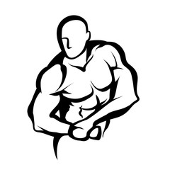 Fototapeta premium male bodybuilder