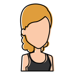 beautiful woman avatar character