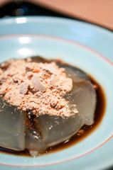 Warabimochi, Japanese Mochi dessert
