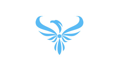 flying bird eagle logo