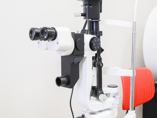 The image of a microscope