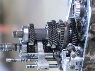 Drive gear close up