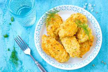 Panierte Hähnchen- Schnitzel