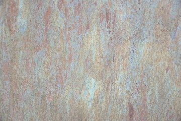 old rusty metal wall texture background