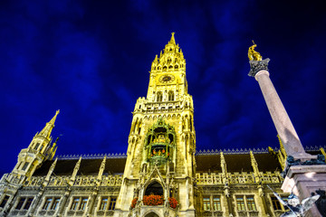 Obraz premium munich city hall