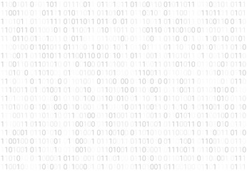 Binary code pattern. Seamless digital technology background. abstract matrix. programming computer code. technology concept. vector