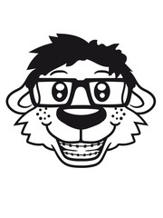 gesicht kopf hornbrille nerd geek zahnspange pickel intelligent freak klein kind warten gehorsam lustig hund welpe süß niedlich haustier comic cartoon