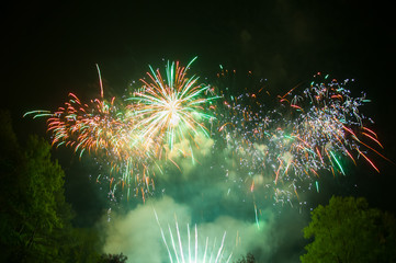 Obraz premium fireworks