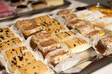 variety of sweet bakery