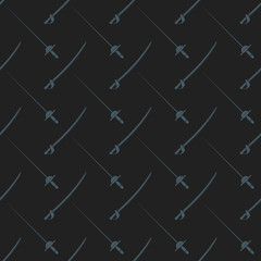 vector cold steel arms pattern.