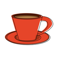 coffee beverage icon image vector illustration design 