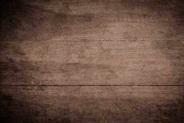 Old grunge dark textured wooden background,The surface of the old brown wood texture