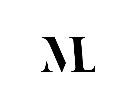 ML Letter Logo Icon 1