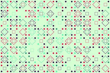 Beautiful geometric pattern design 