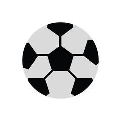Fototapeta premium colorful soccer ball over white background vector illustration
