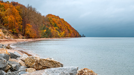 The Oksywie seaside boulevard