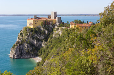 Fototapeta premium Castle of Duino near Trieste, Italy