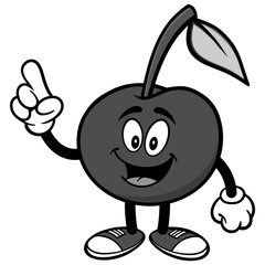 Cherry Talking Illustration