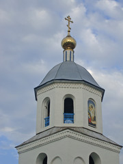 Fototapeta na wymiar Dome of the bell tower