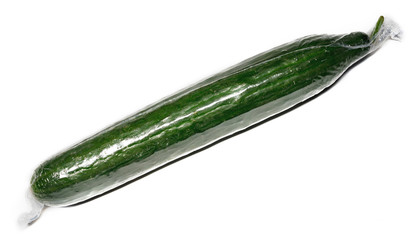 Eingeschweißte Salatgurke