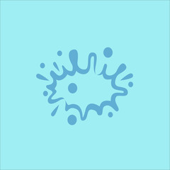 Fototapeta premium the milk flowing, in motion, splashing milk isolated vector