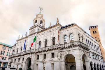 Fototapeta na wymiar Palazzo Comunale or Palazzo Moroni in Padua - Veneto - Italy