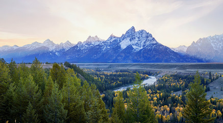 Tetons and Snake River