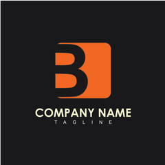 B Company Logo Vector Template Design