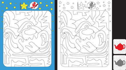 Color by dot worksheet