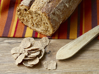 Spelt bread and cereals
