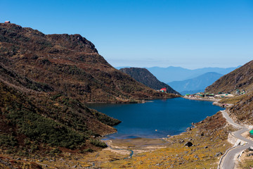Fototapeta na wymiar Tsomgo or Changu Lake, Sikkim, India
