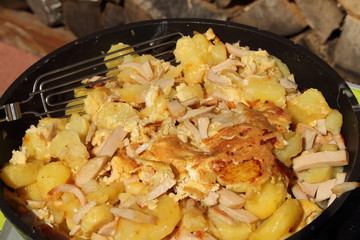 Kartoffeln mit Ei