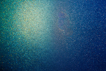 Frozen morning window, blurred ice background