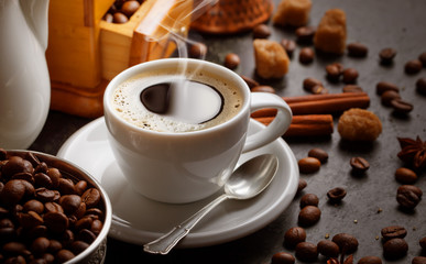 black coffee