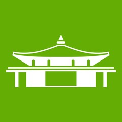 Temple icon green