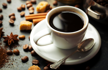 black coffee