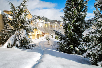 Marienbad im Winter