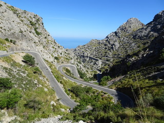Sa Calobra in Mallorca