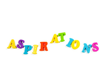 colorful toy alphabet letters